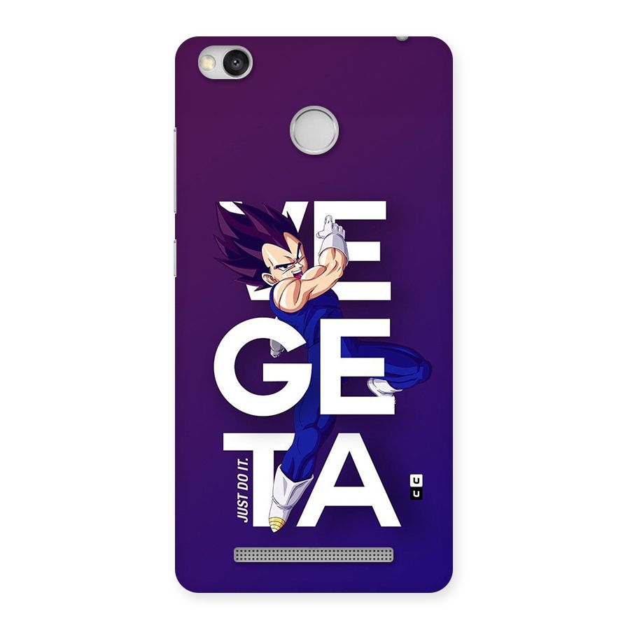Gogeta Stance Typo Back Case for Redmi 3S Prime