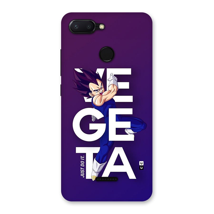 Gogeta Stance Typo Back Case for Redmi 6
