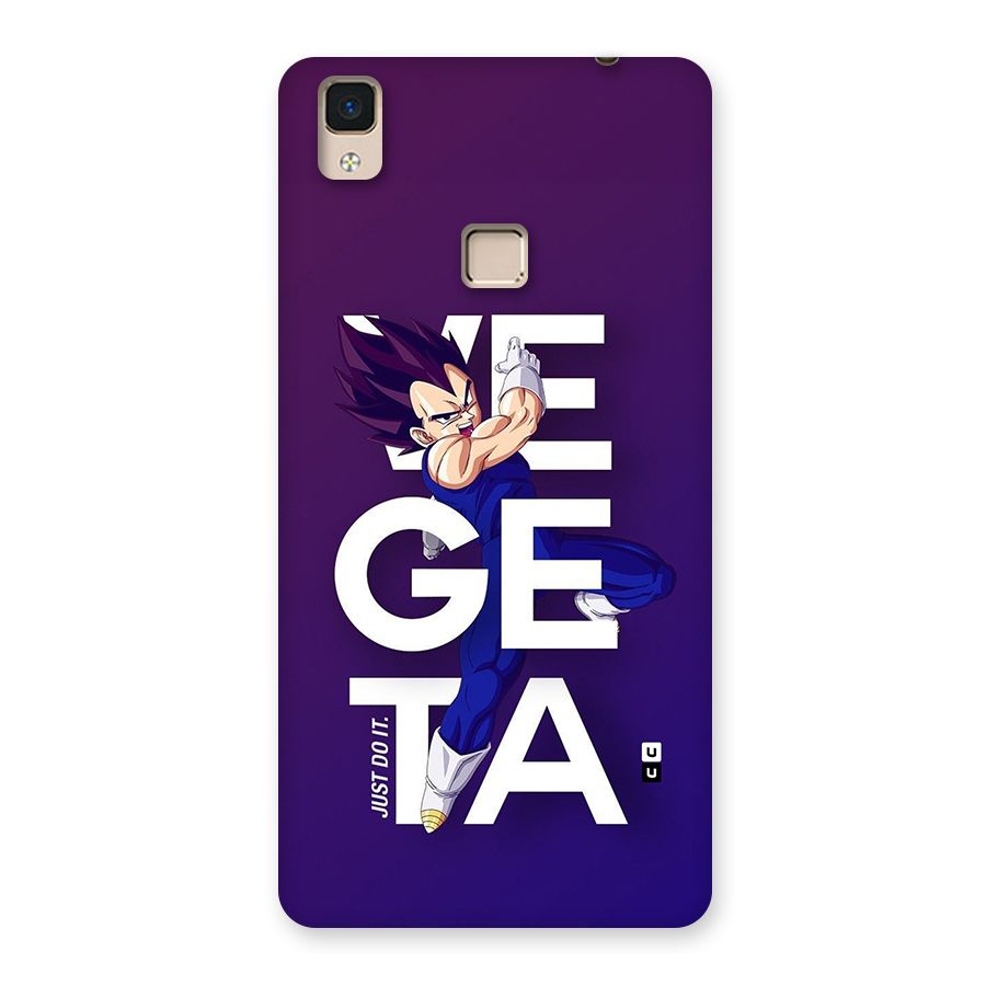 Gogeta Stance Typo Back Case for V3 Max