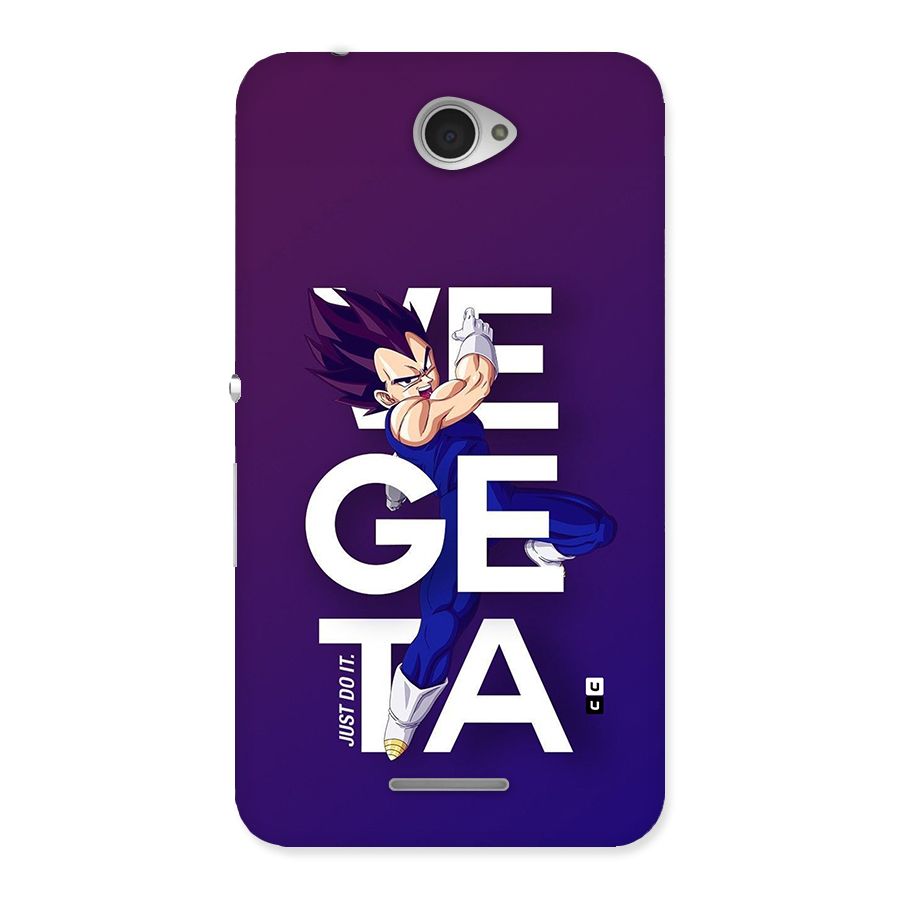 Gogeta Stance Typo Back Case for Xperia E4