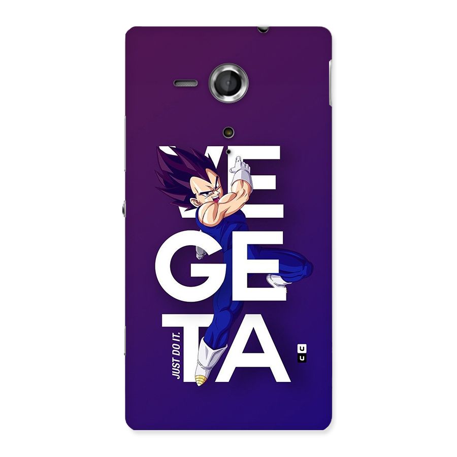 Gogeta Stance Typo Back Case for Xperia Sp