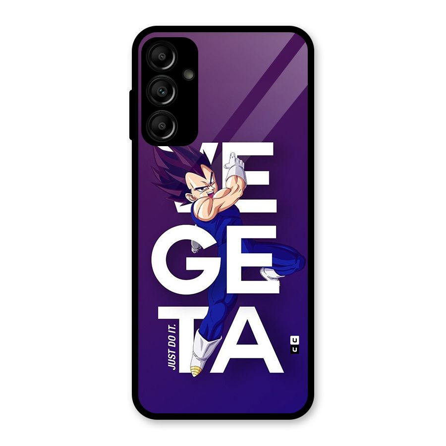 Gogeta Stance Typo Glass Back Case for Galaxy A14 5G