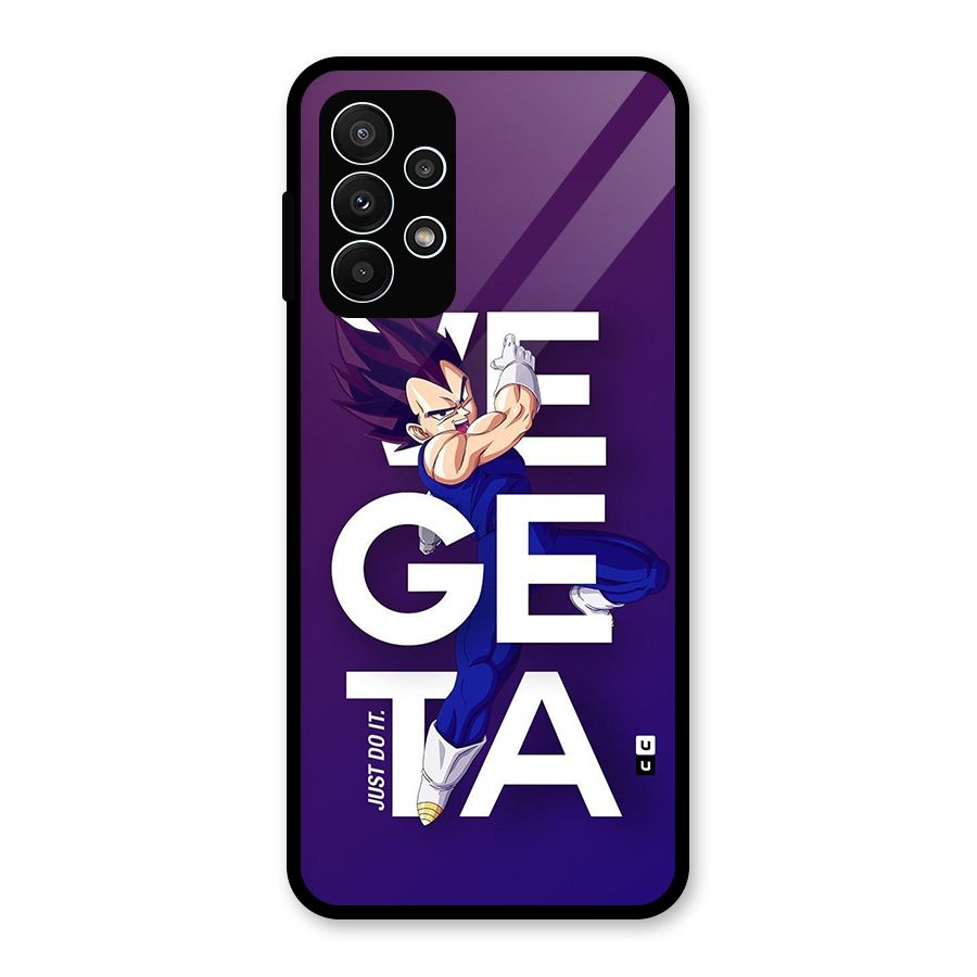 Gogeta Stance Typo Glass Back Case for Galaxy A23