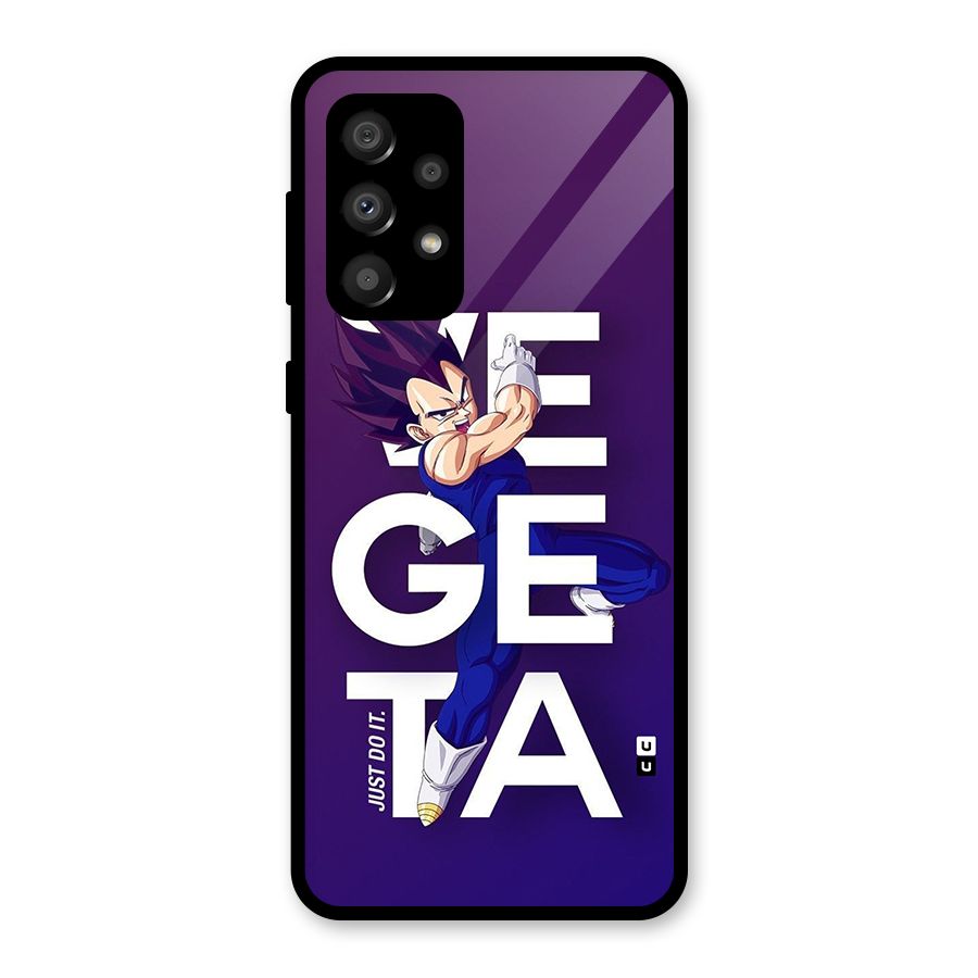 Gogeta Stance Typo Glass Back Case for Galaxy A32