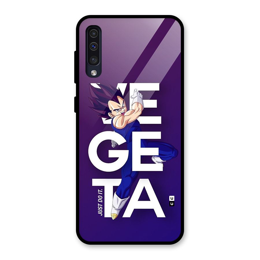 Gogeta Stance Typo Glass Back Case for Galaxy A50s