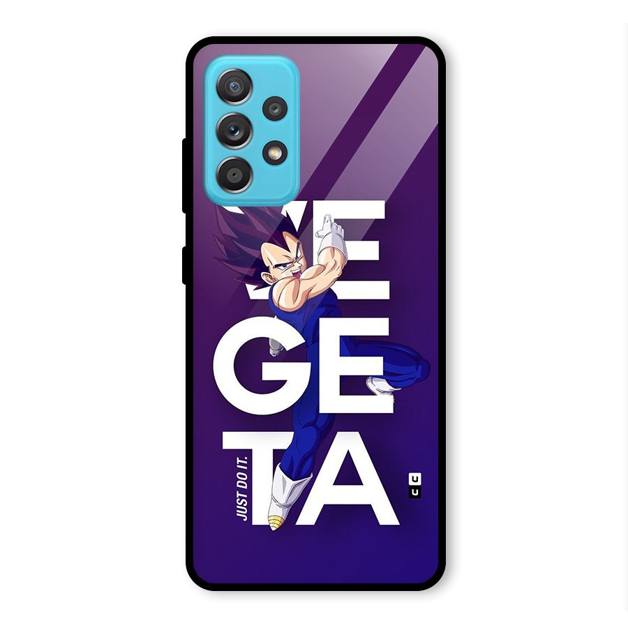 Gogeta Stance Typo Glass Back Case for Galaxy A52