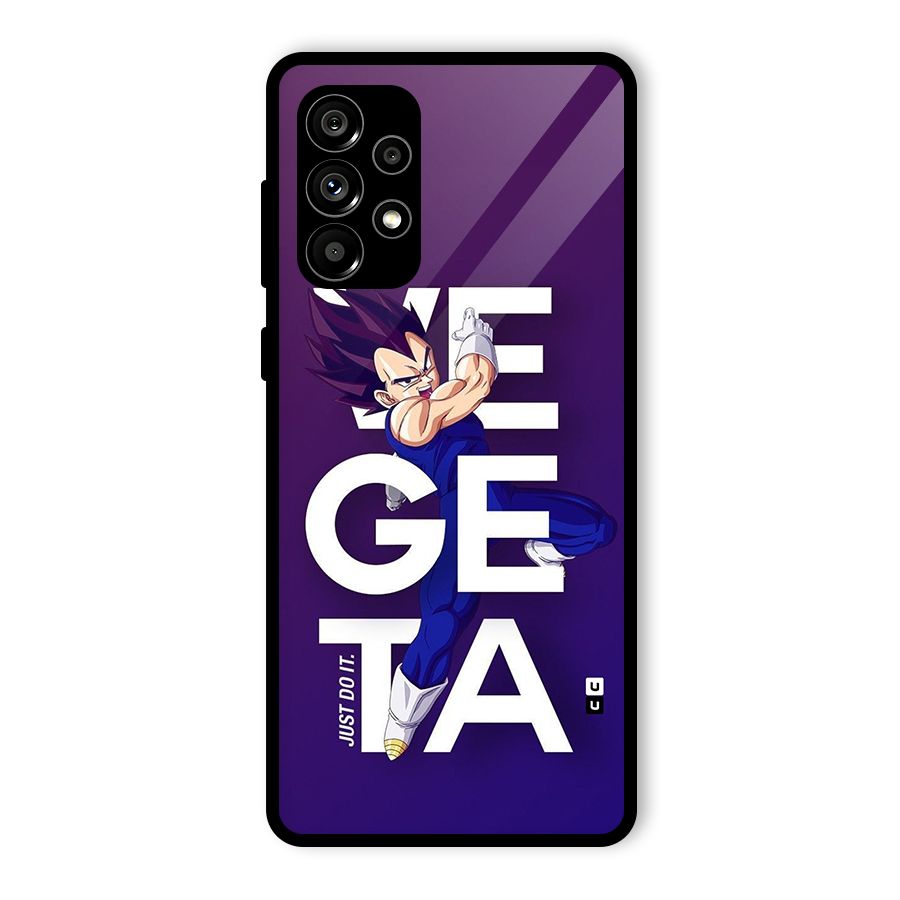 Gogeta Stance Typo Glass Back Case for Galaxy A73 5G
