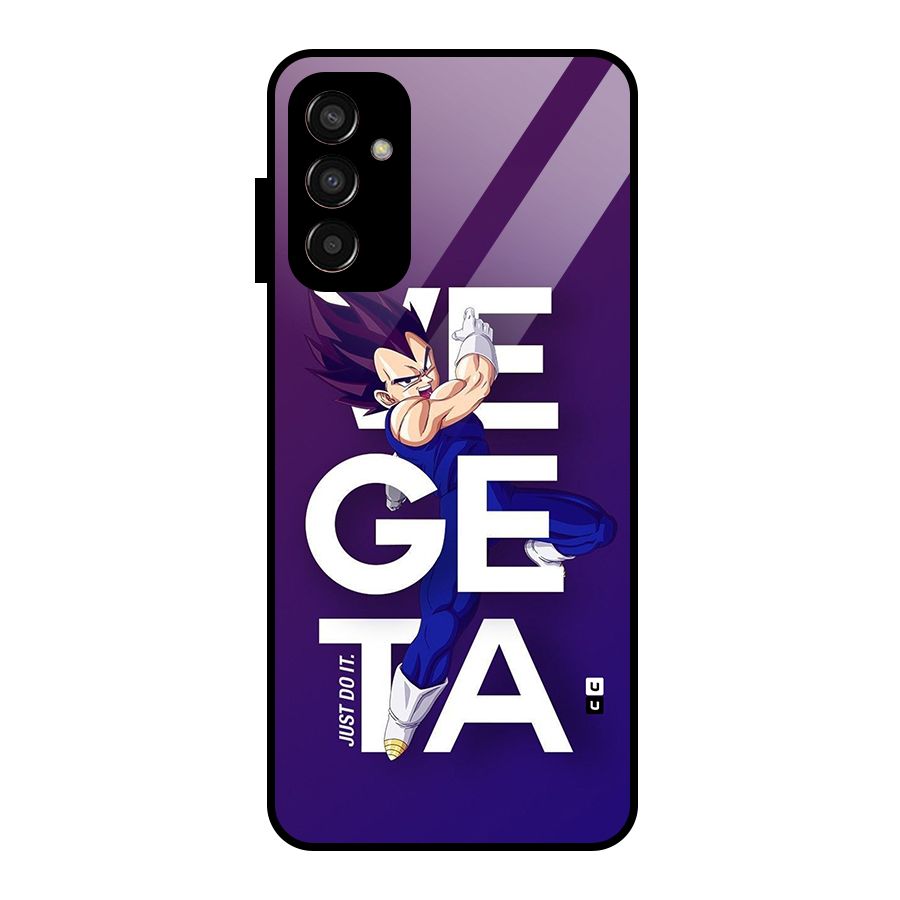 Gogeta Stance Typo Glass Back Case for Galaxy F13