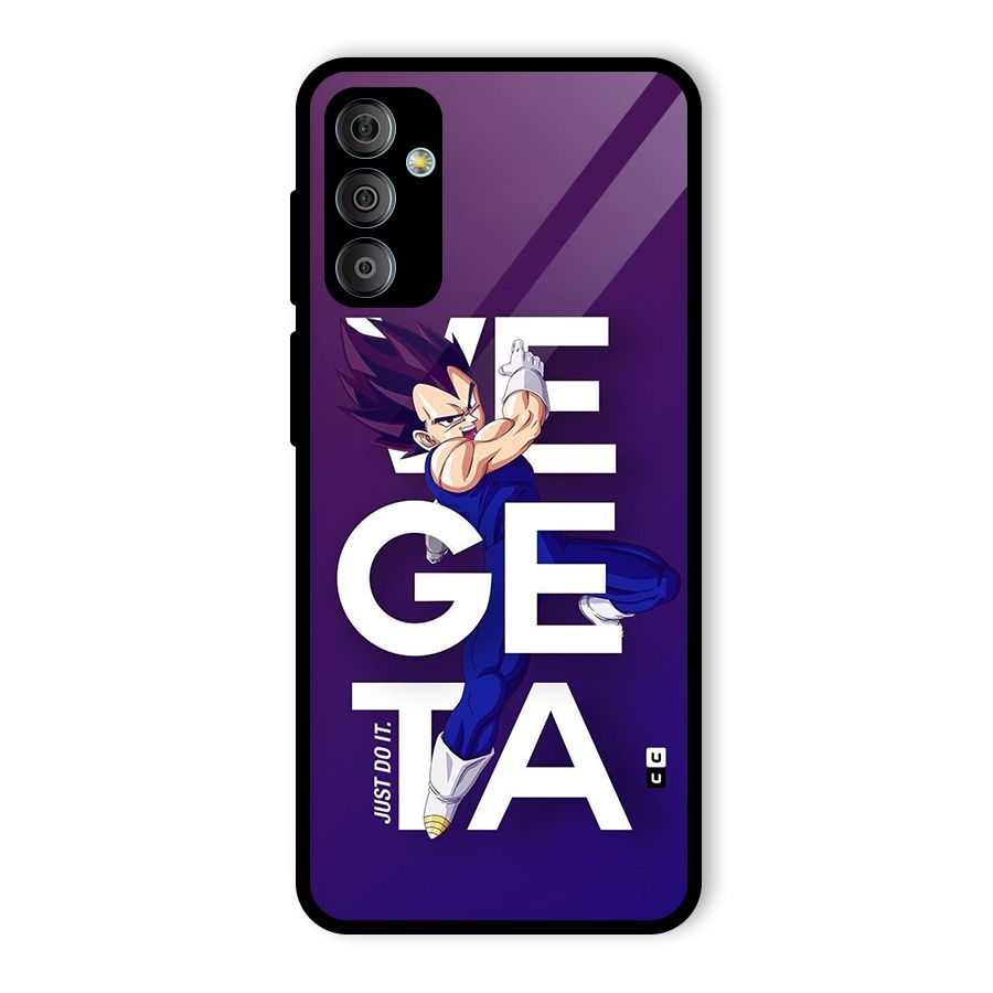 Gogeta Stance Typo Glass Back Case for Galaxy F23