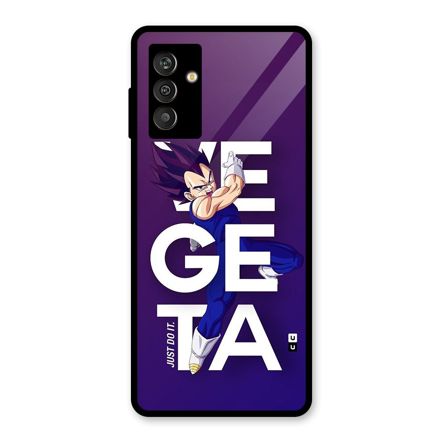 Gogeta Stance Typo Glass Back Case for Galaxy M13