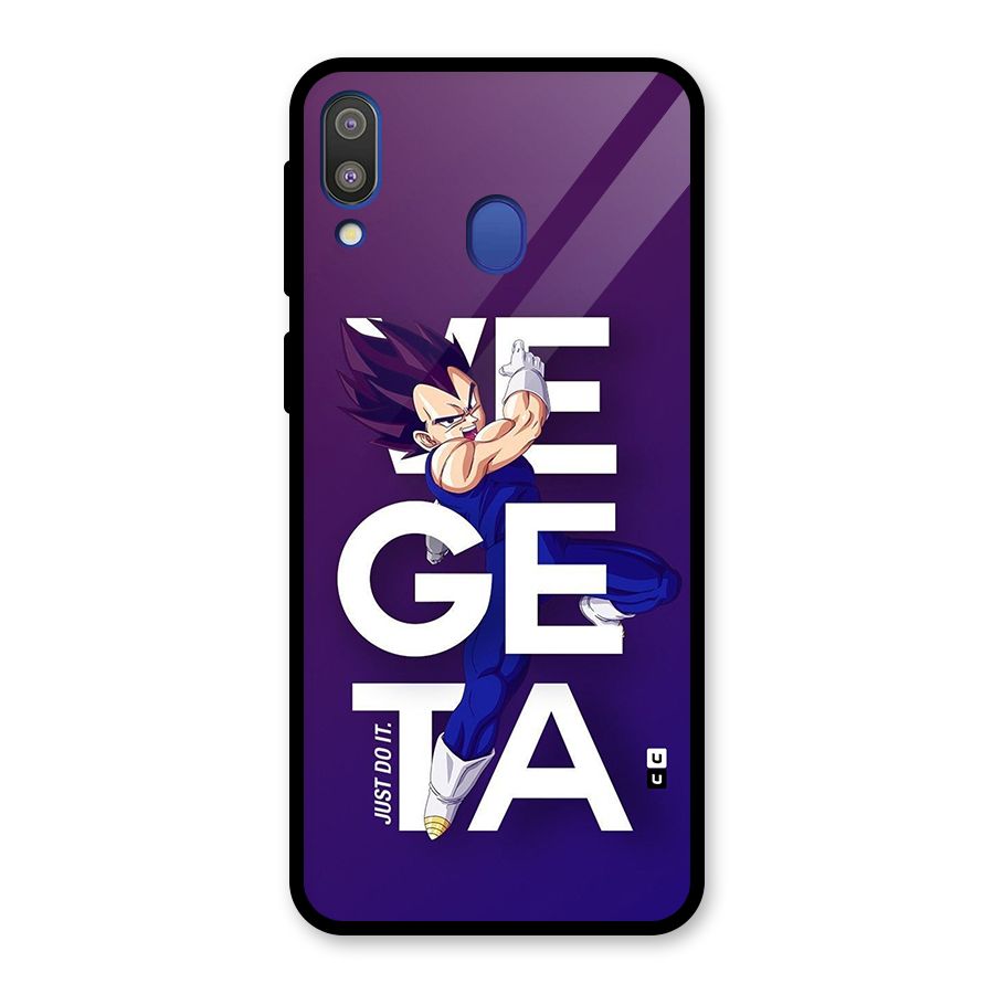 Gogeta Stance Typo Glass Back Case for Galaxy M20