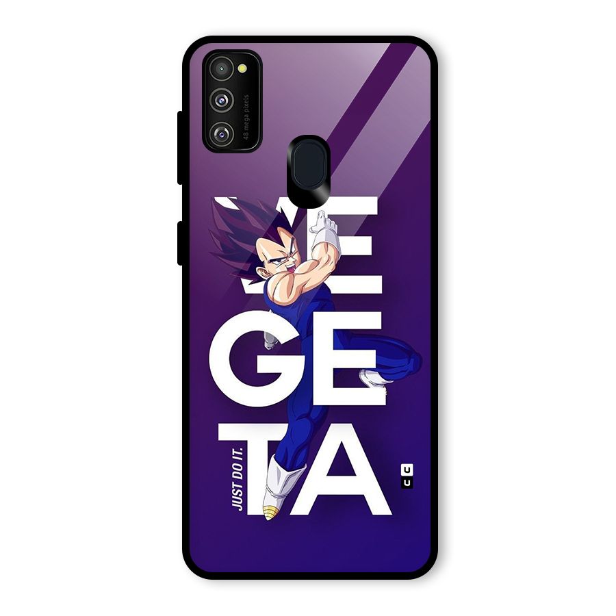 Gogeta Stance Typo Glass Back Case for Galaxy M30s