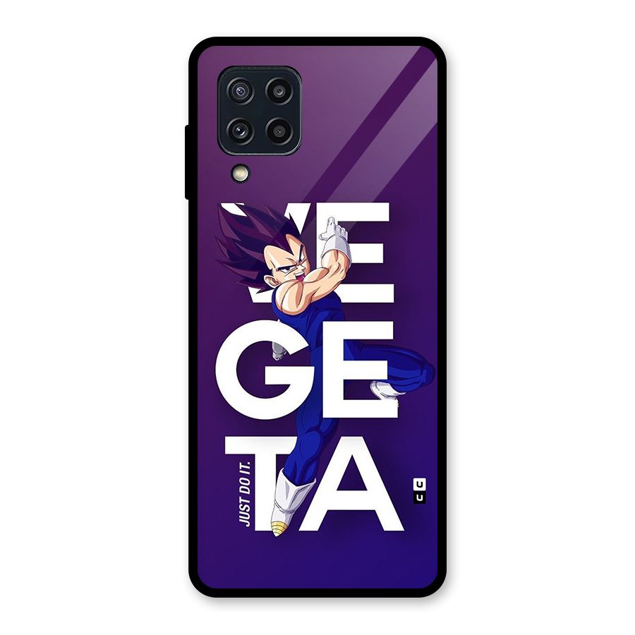 Gogeta Stance Typo Glass Back Case for Galaxy M32