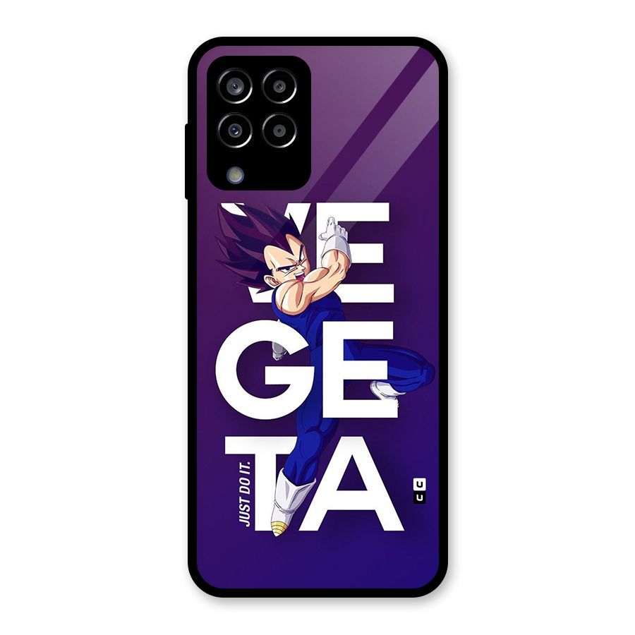 Gogeta Stance Typo Glass Back Case for Galaxy M33