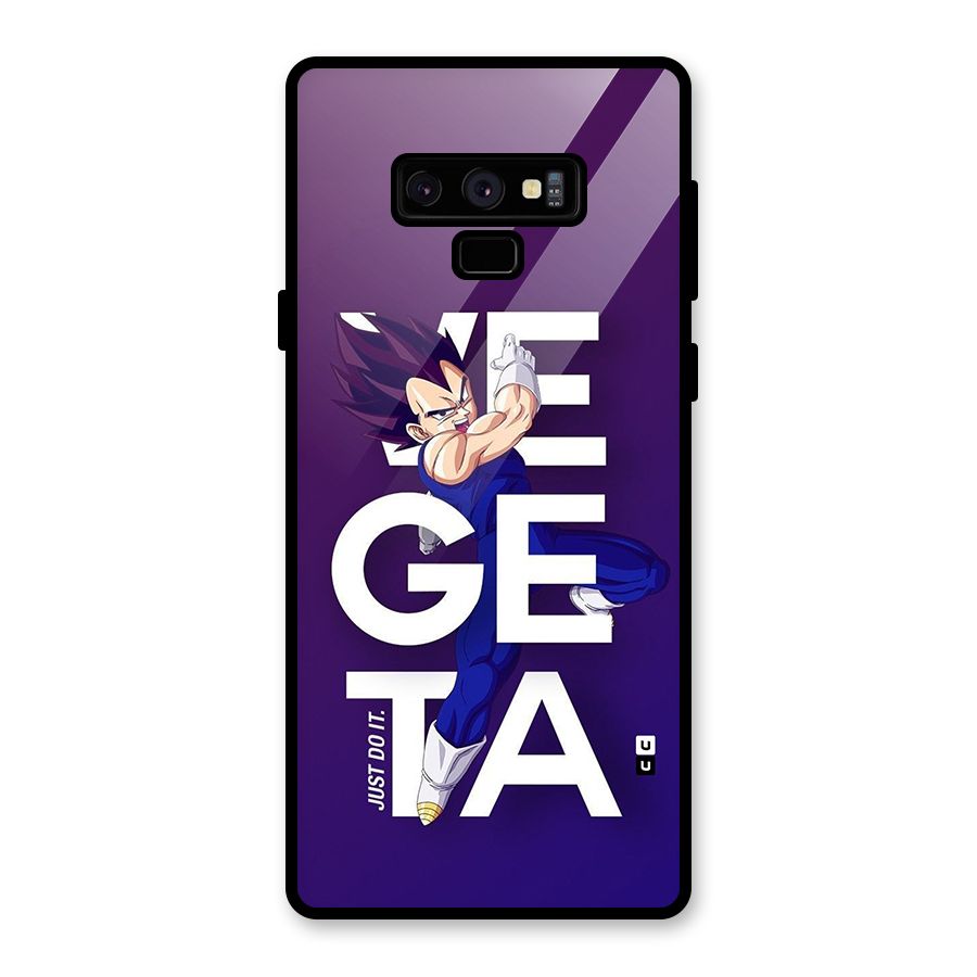 Gogeta Stance Typo Glass Back Case for Galaxy Note 9