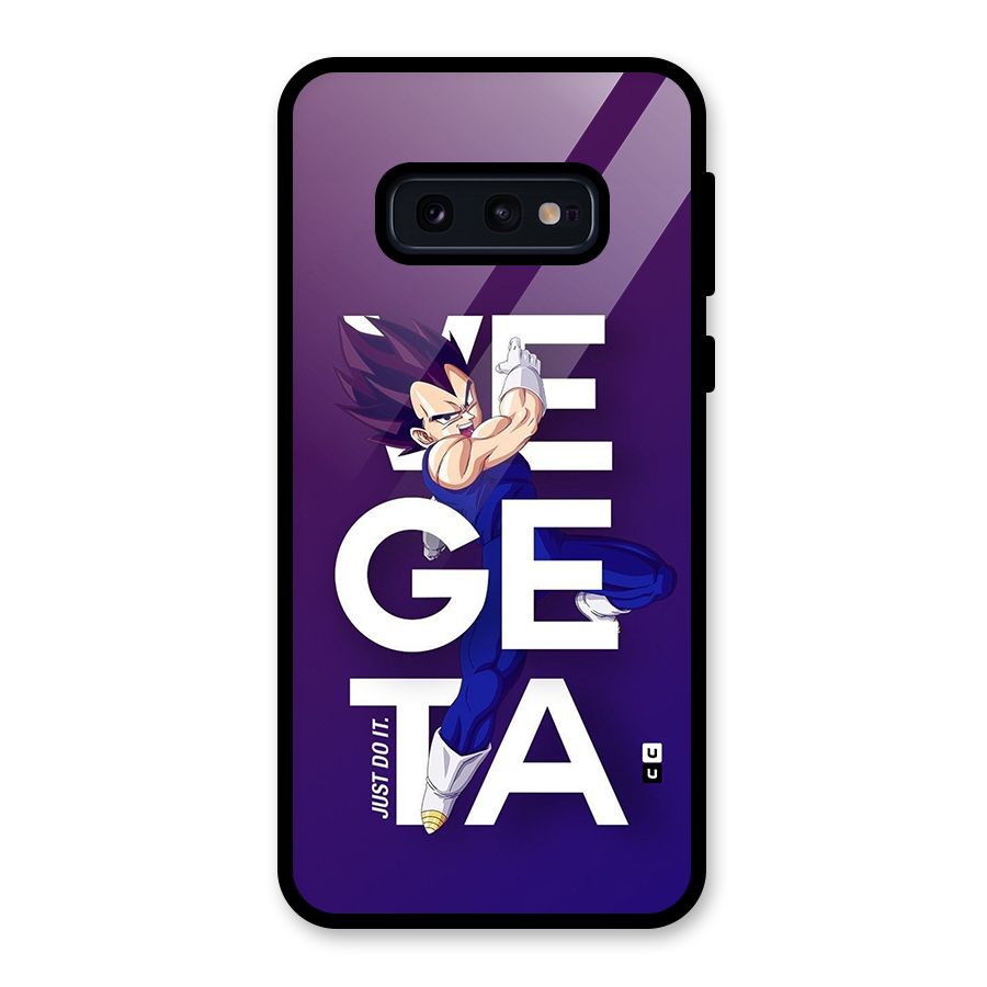 Gogeta Stance Typo Glass Back Case for Galaxy S10e