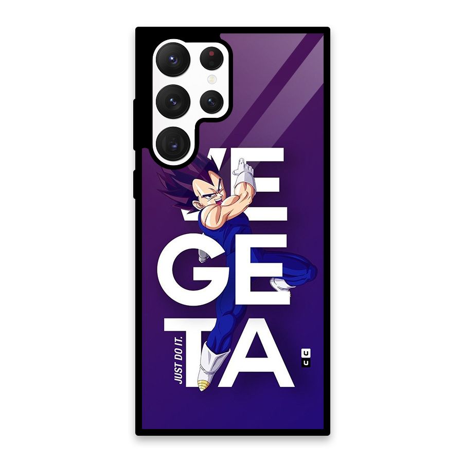 Gogeta Stance Typo Glass Back Case for Galaxy S22 Ultra 5G