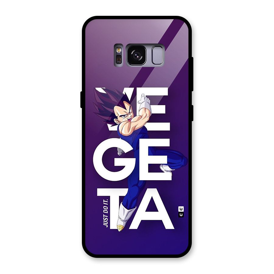 Gogeta Stance Typo Glass Back Case for Galaxy S8