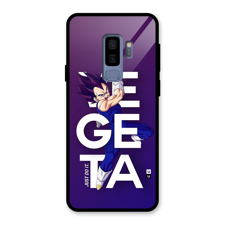 Gogeta Stance Typo Glass Back Case for Galaxy S9 Plus