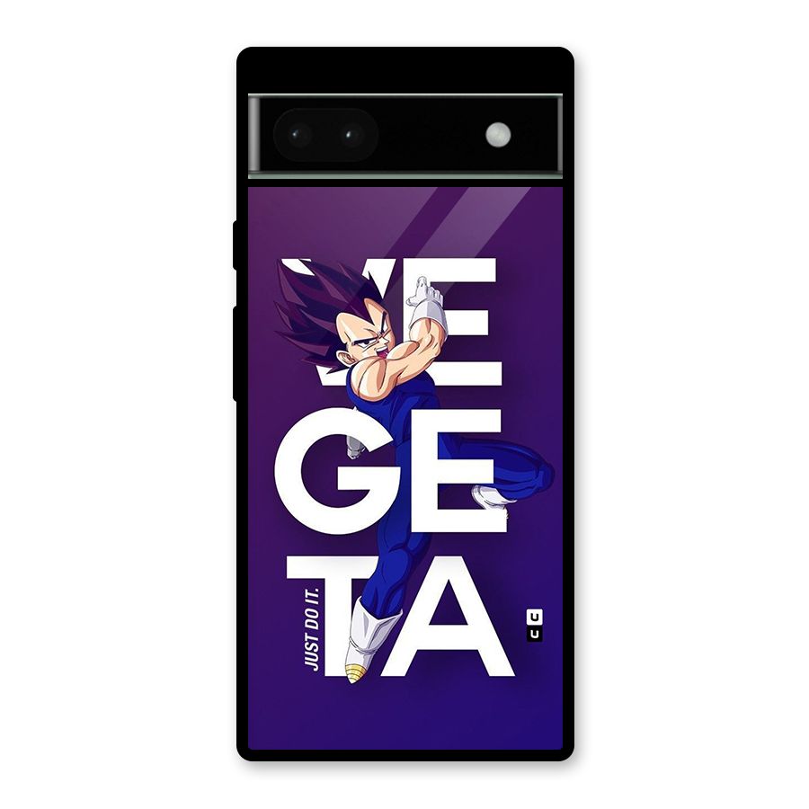 Gogeta Stance Typo Glass Back Case for Google Pixel 6a