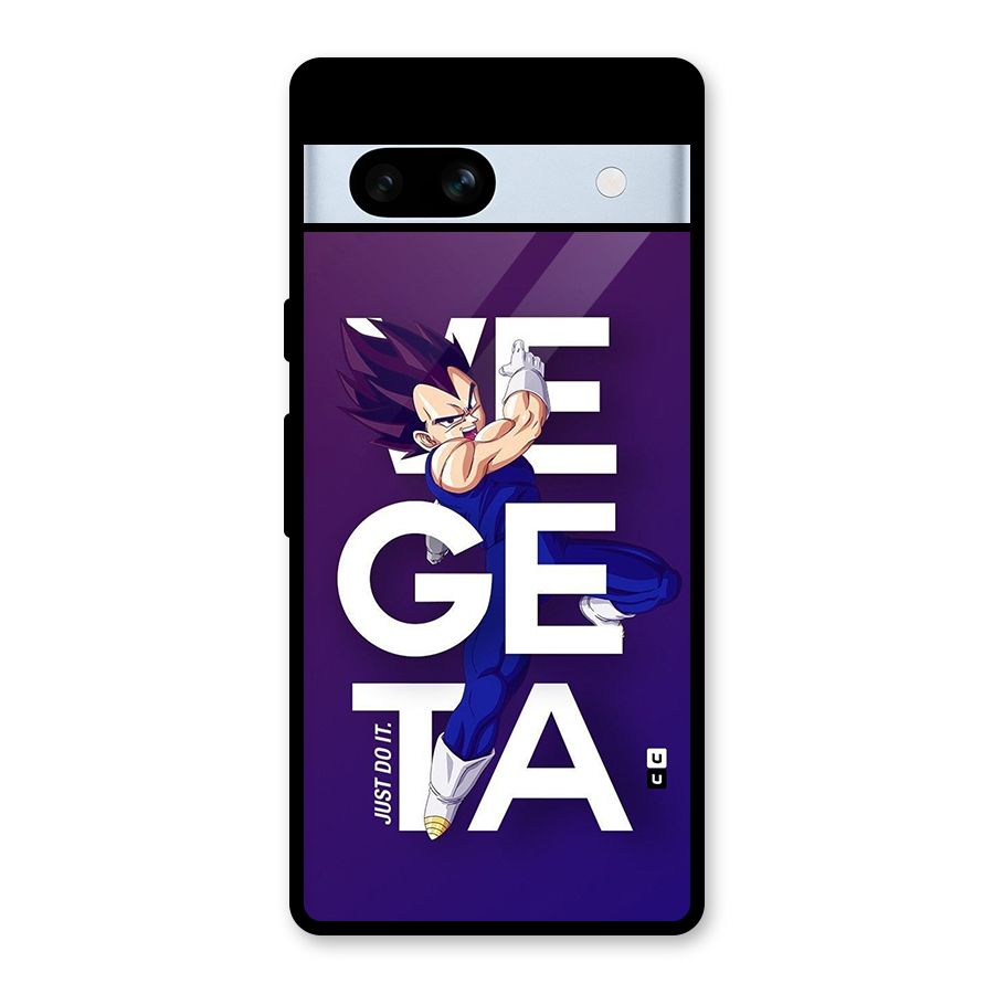 Gogeta Stance Typo Glass Back Case for Google Pixel 7a