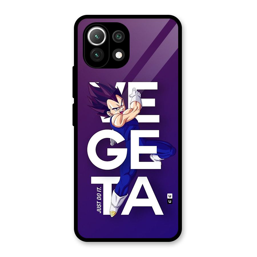 Gogeta Stance Typo Glass Back Case for Mi 11 Lite NE 5G