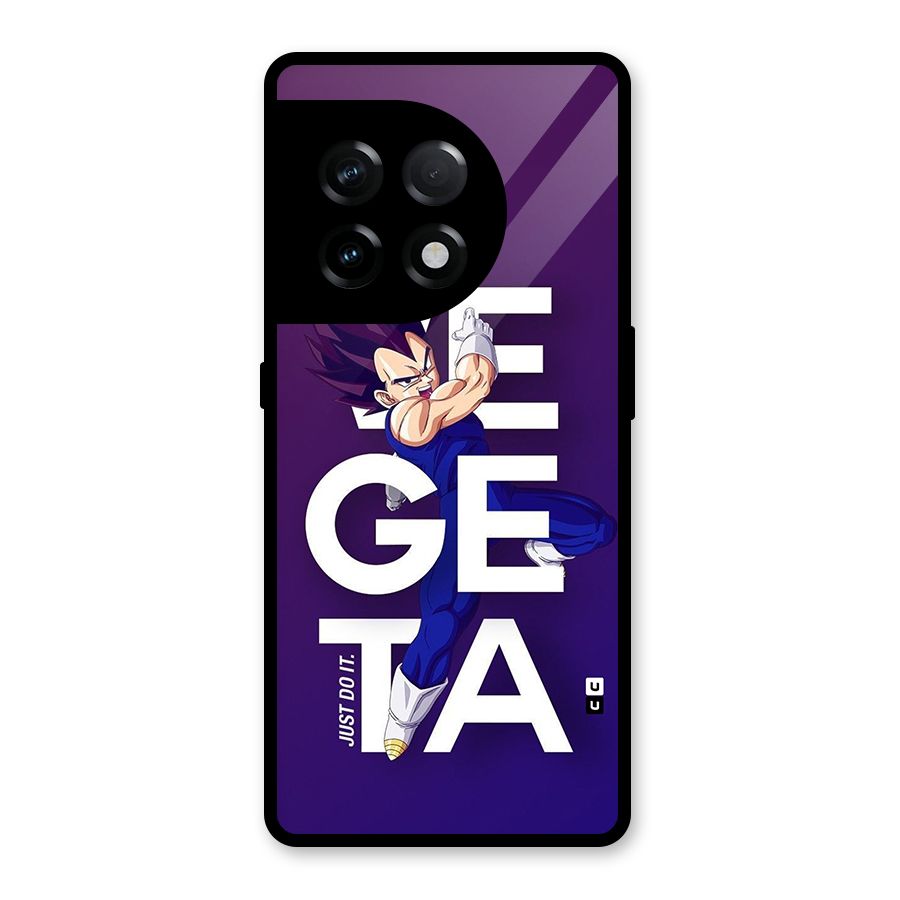 Gogeta Stance Typo Glass Back Case for OnePlus 11R