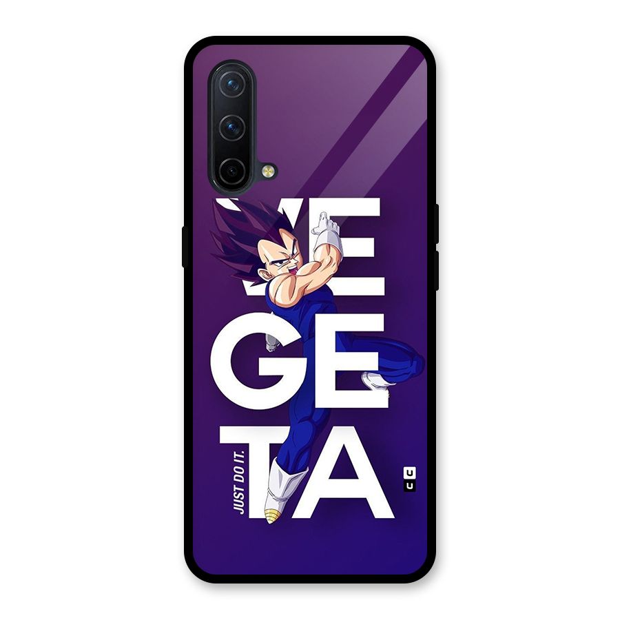 Gogeta Stance Typo Glass Back Case for OnePlus Nord CE 5G