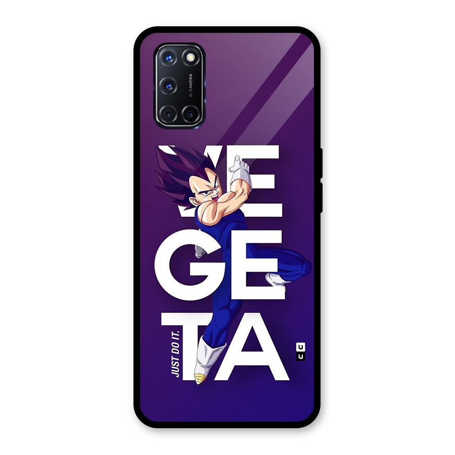 Gogeta Stance Typo Glass Back Case for Oppo A52