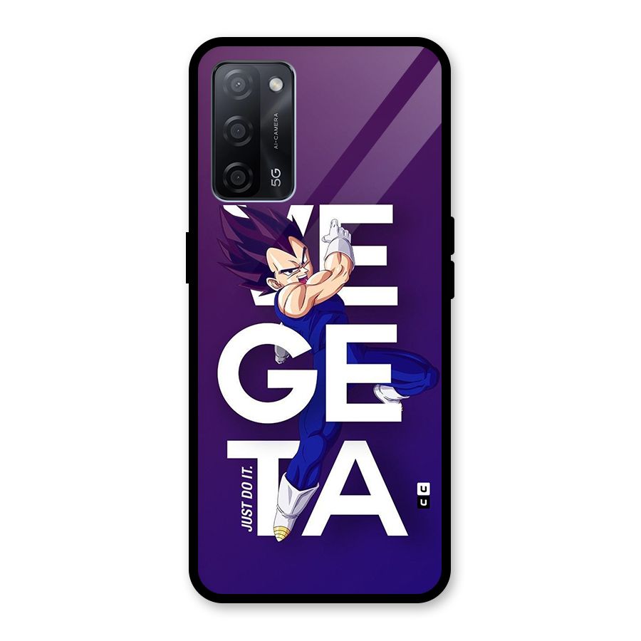 Gogeta Stance Typo Glass Back Case for Oppo A53s 5G