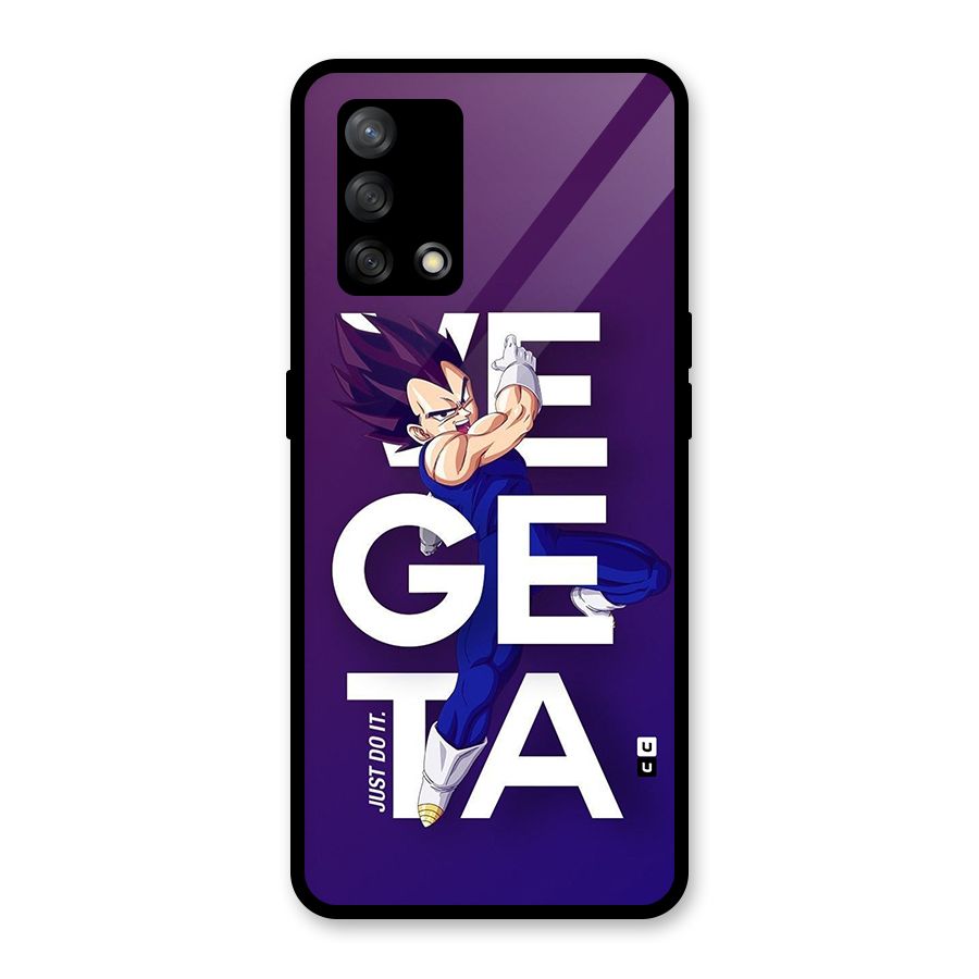 Gogeta Stance Typo Glass Back Case for Oppo F19