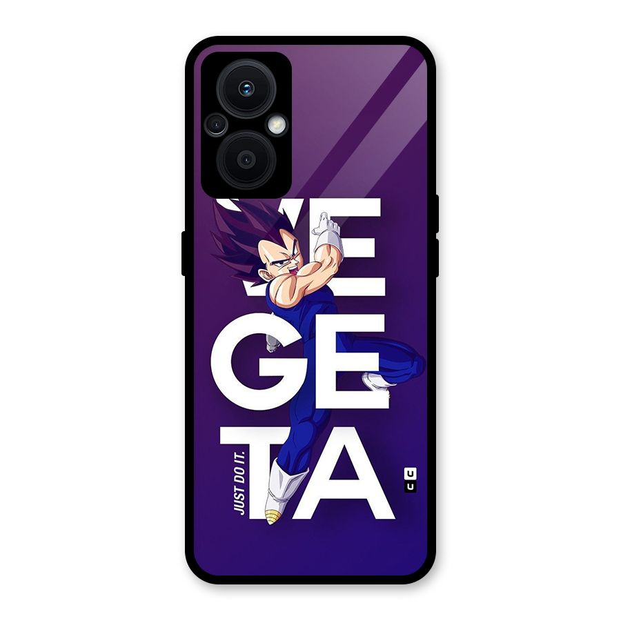 Gogeta Stance Typo Glass Back Case for Oppo F21s Pro 5G