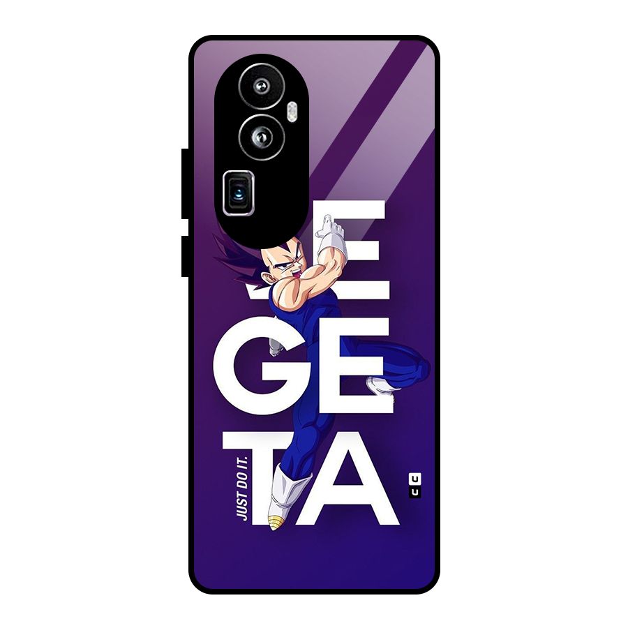 Gogeta Stance Typo Glass Back Case for Oppo Reno10 Pro Plus