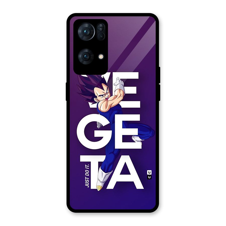 Gogeta Stance Typo Glass Back Case for Oppo Reno7 Pro 5G