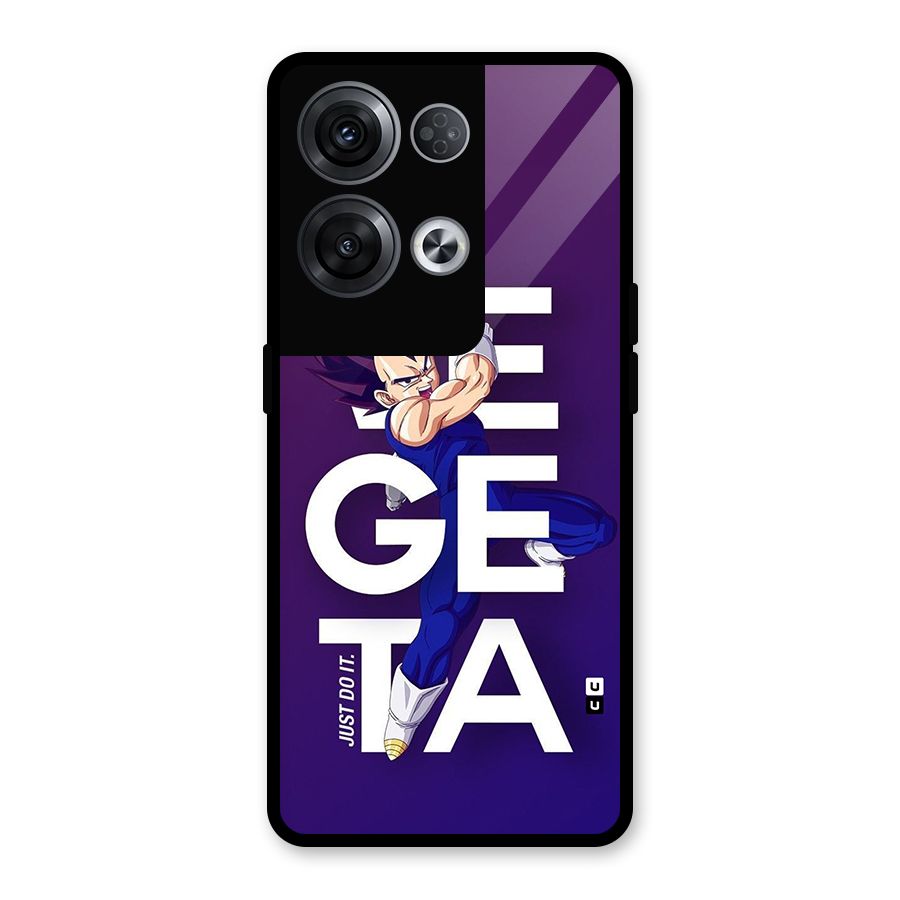 Gogeta Stance Typo Glass Back Case for Oppo Reno8 Pro 5G