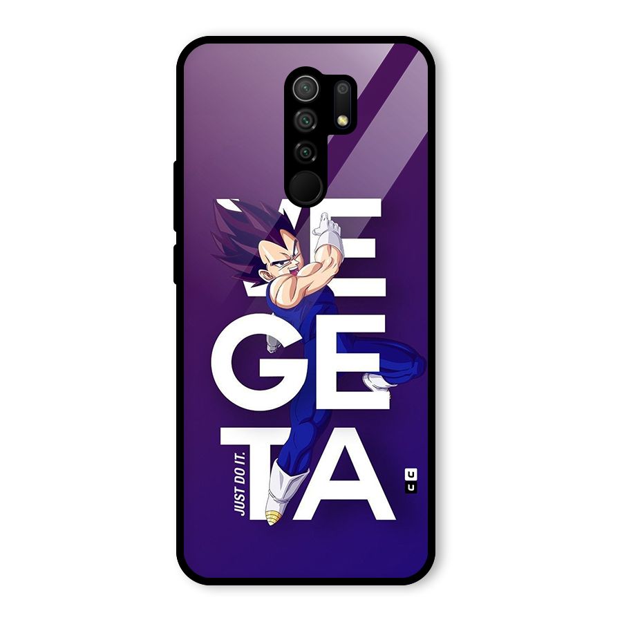 Gogeta Stance Typo Glass Back Case for Poco M2