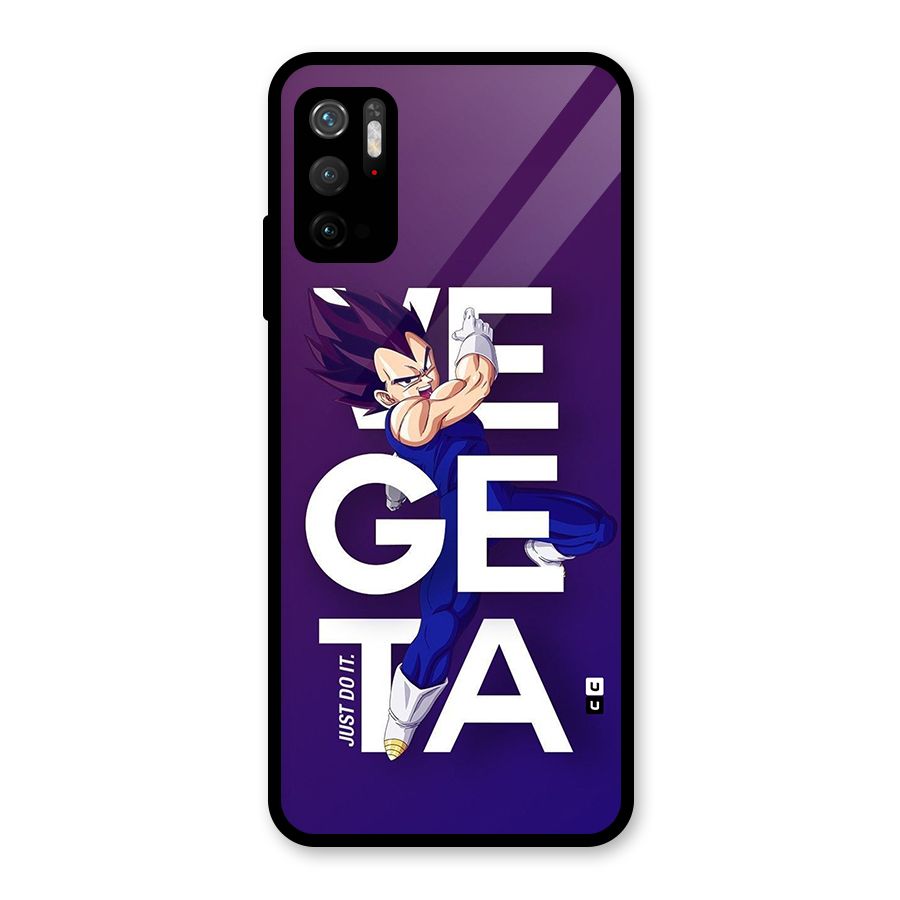 Gogeta Stance Typo Glass Back Case for Poco M3 Pro 5G