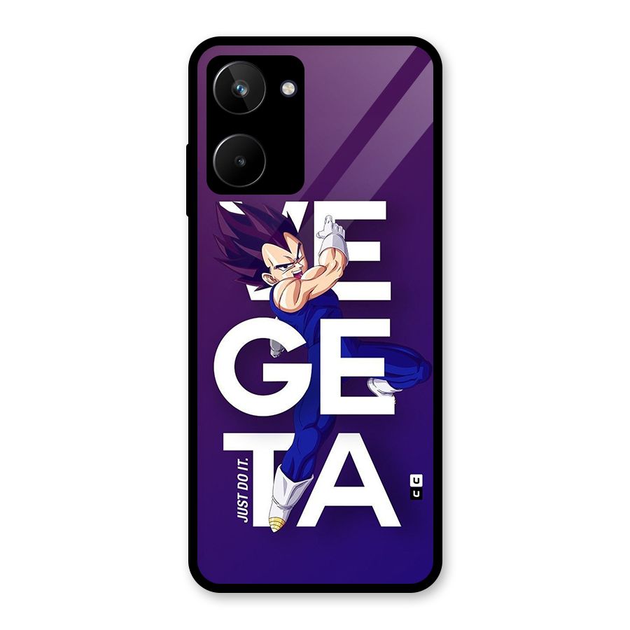 Gogeta Stance Typo Glass Back Case for Realme 10