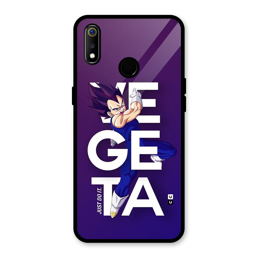 Gogeta Stance Typo Glass Back Case for Realme 3
