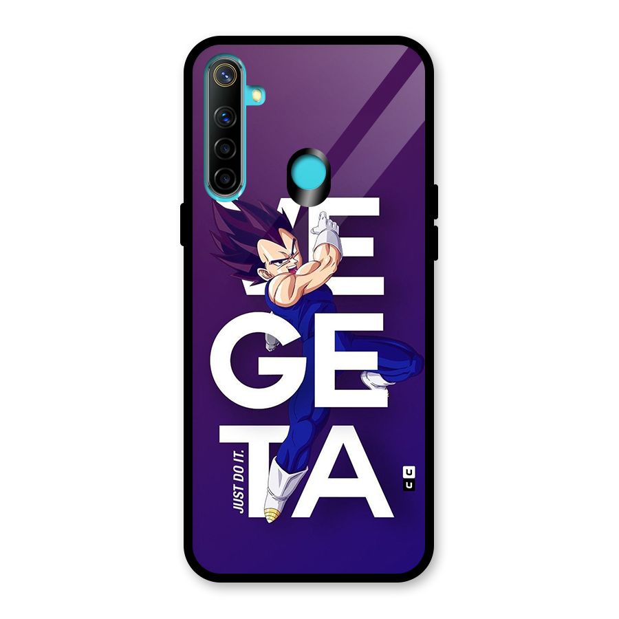 Gogeta Stance Typo Glass Back Case for Realme 5