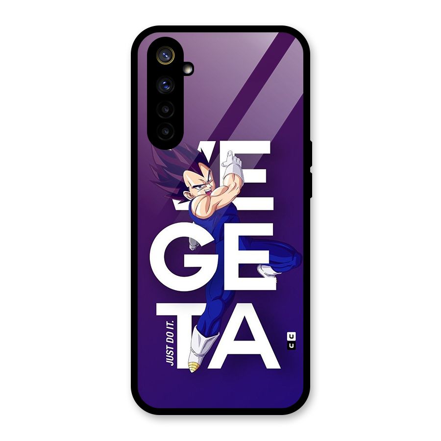 Gogeta Stance Typo Glass Back Case for Realme 6