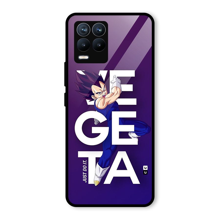 Gogeta Stance Typo Glass Back Case for Realme 8