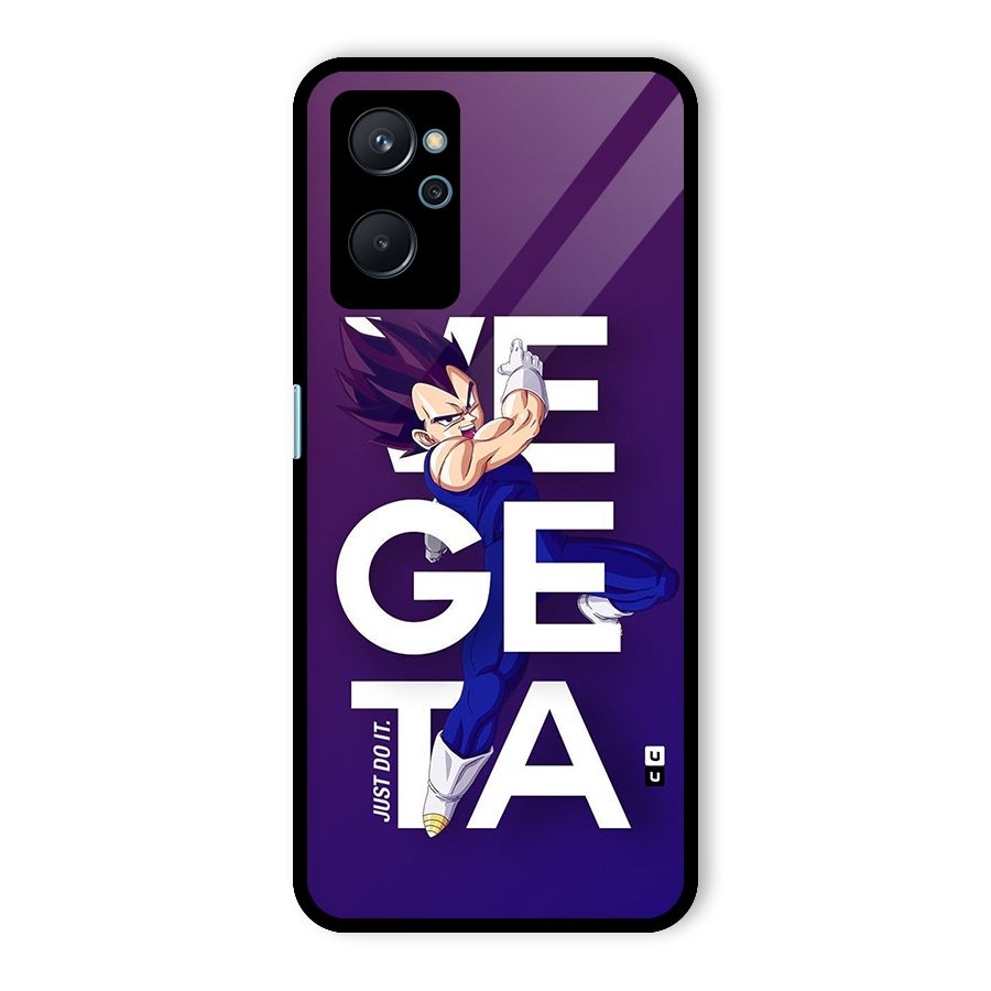 Gogeta Stance Typo Glass Back Case for Realme 9i