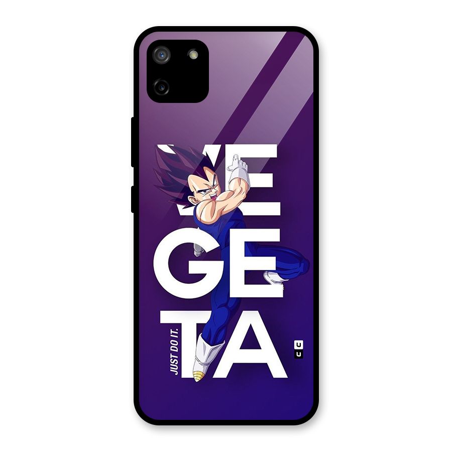 Gogeta Stance Typo Glass Back Case for Realme C11