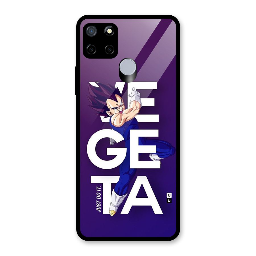 Gogeta Stance Typo Glass Back Case for Realme C15