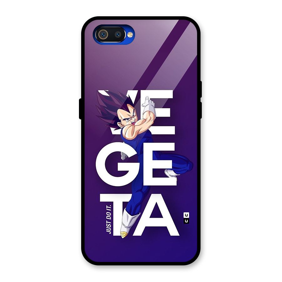 Gogeta Stance Typo Glass Back Case for Realme C2