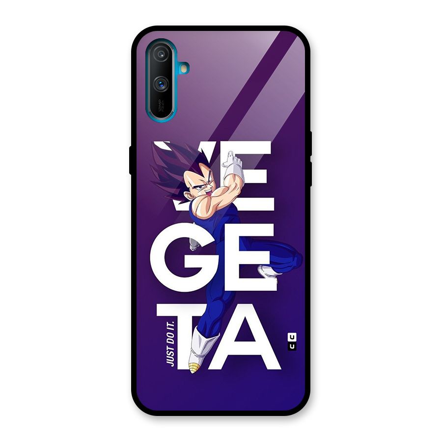 Gogeta Stance Typo Glass Back Case for Realme C3