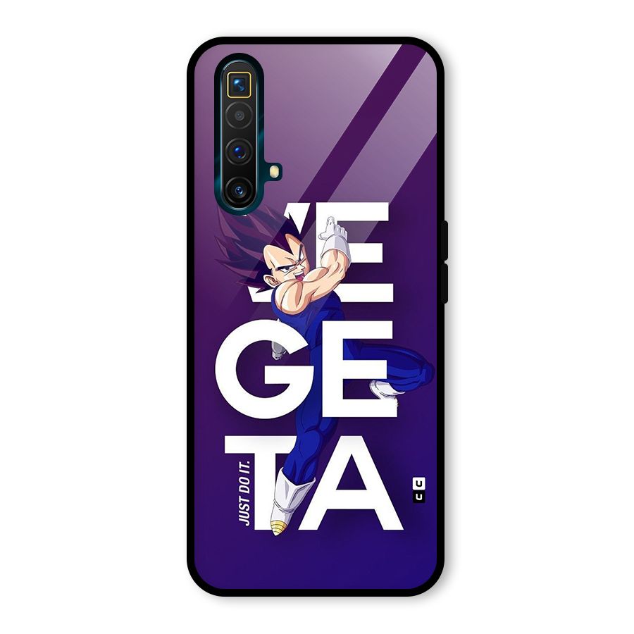 Gogeta Stance Typo Glass Back Case for Realme X3