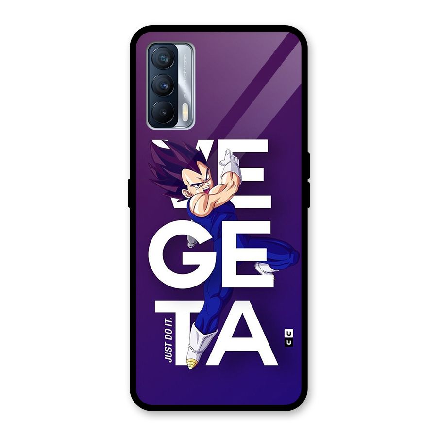 Gogeta Stance Typo Glass Back Case for Realme X7