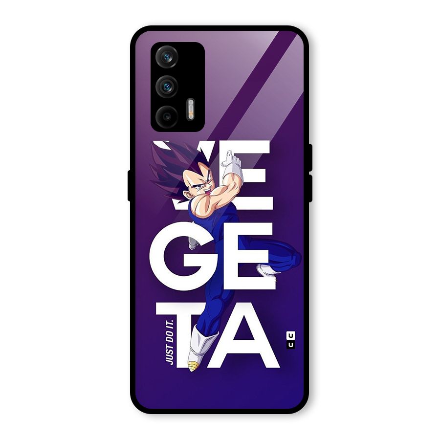 Gogeta Stance Typo Glass Back Case for Realme X7 Max